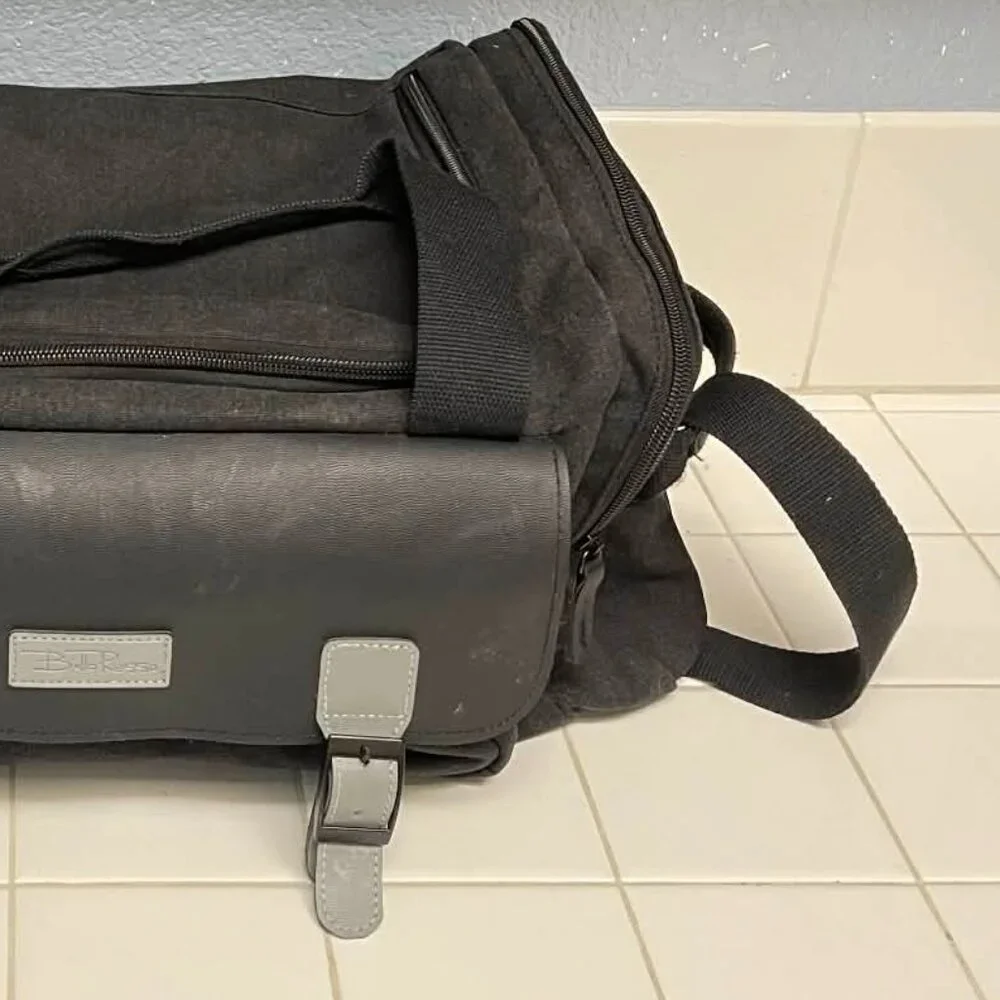 Bella Russo canvas travel bag